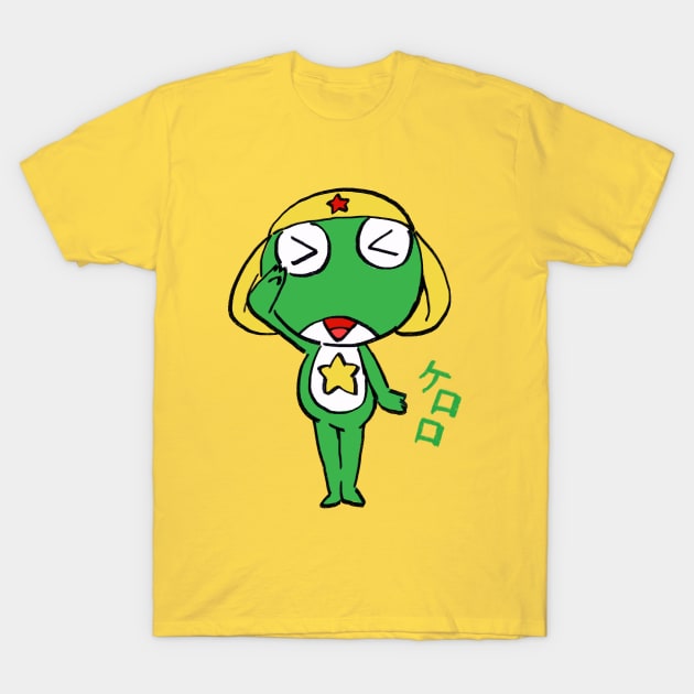 I draw keroro / Sergeant Keroro T-Shirt by mudwizard